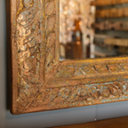 WS12M - Reclaimed Wood Painted Mirror 27_x24_