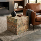WS151 - Solid Wood Painted Side Table