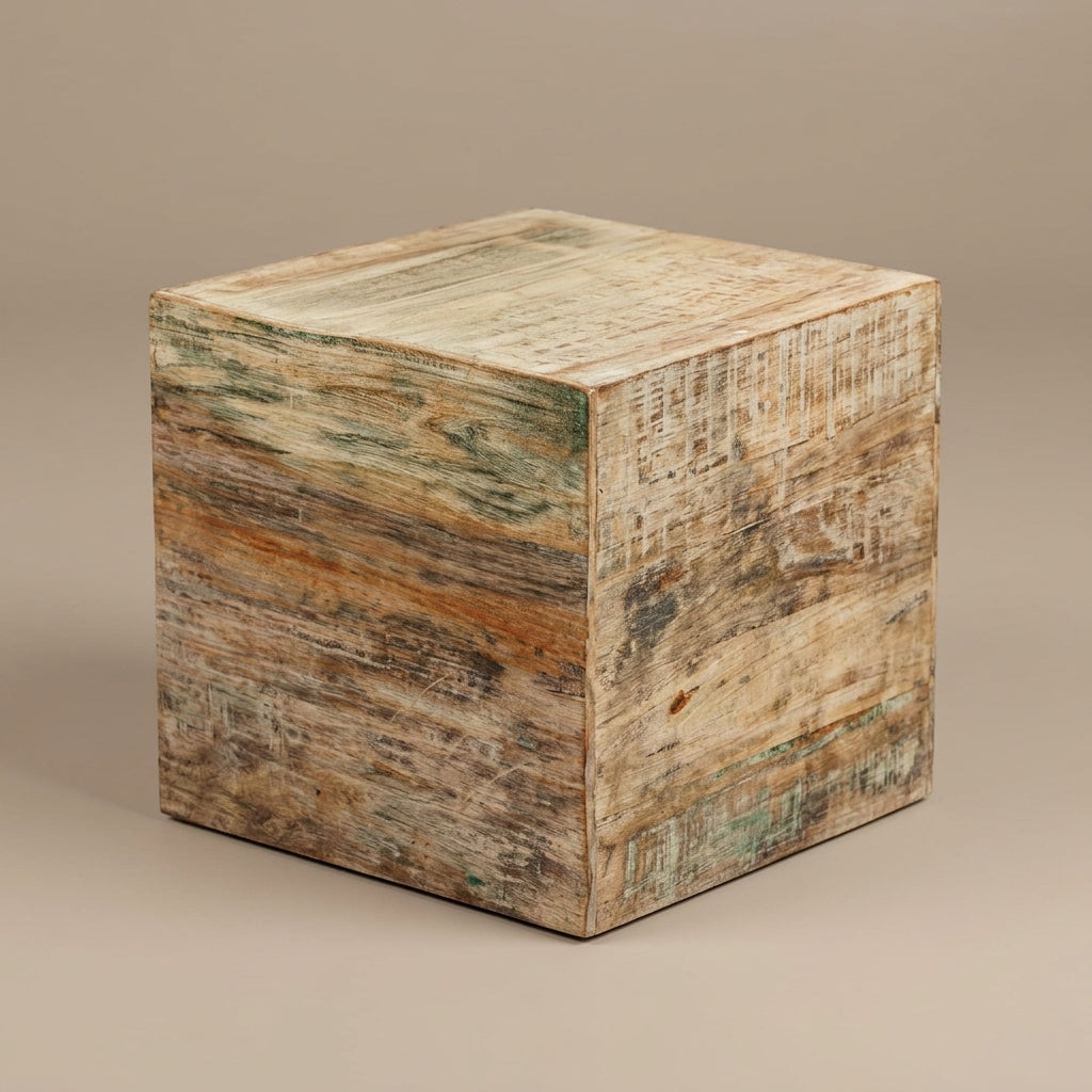 WS151 - Solid Wood Painted Side Table