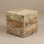 WS151 - Solid Wood Painted Side Table
