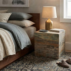 WS151 - Solid Wood Painted Side Table