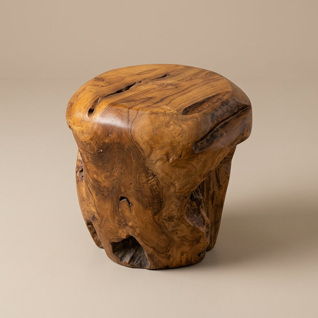 WS212 - Teak Root Free Form Side Table