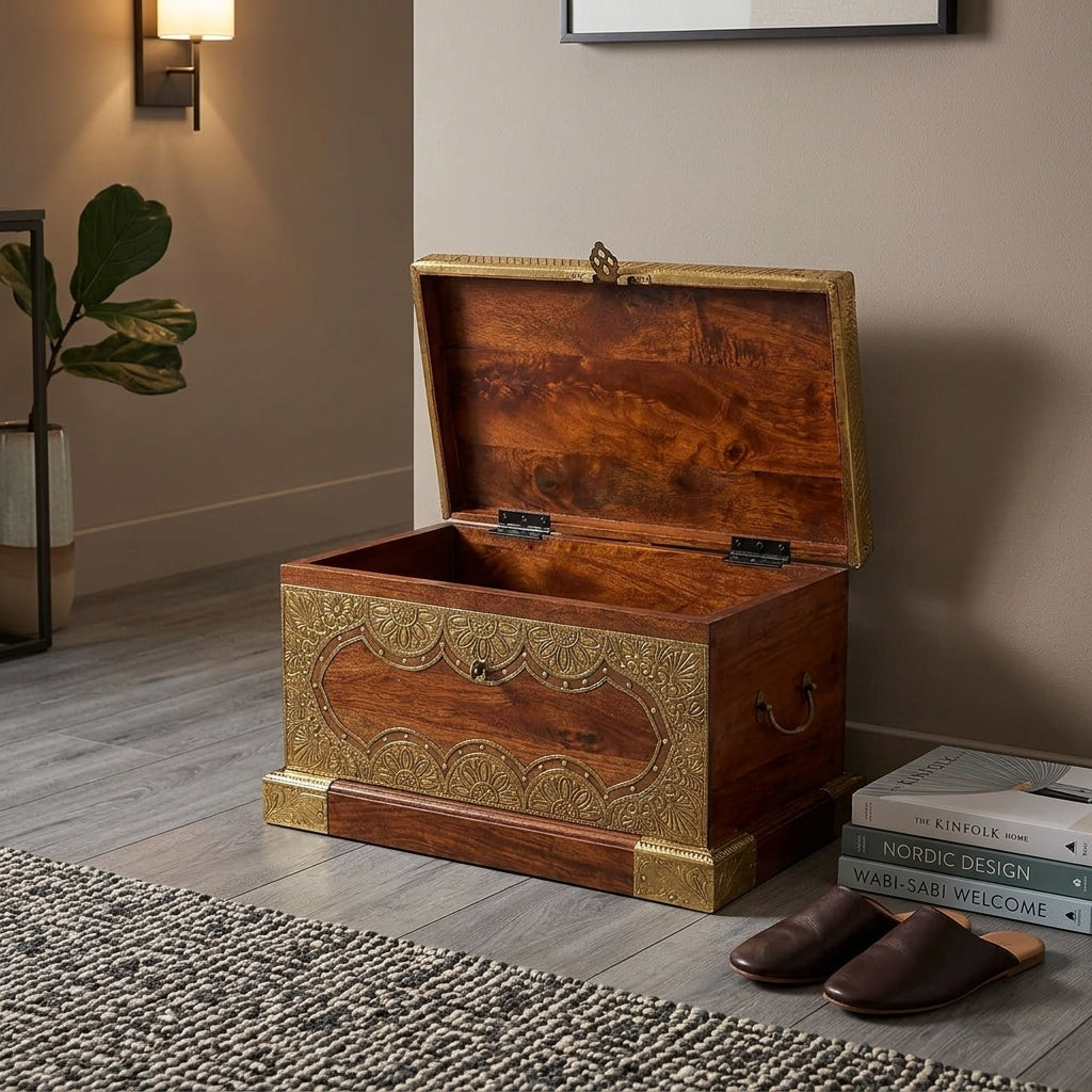 WS228 - Solid Wood Brass Fitted