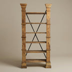 WS352 - Reclaimed Wood Iron Tall