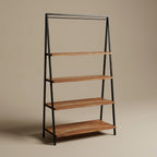 WS5010 - Solid Acacia on Metal Frame