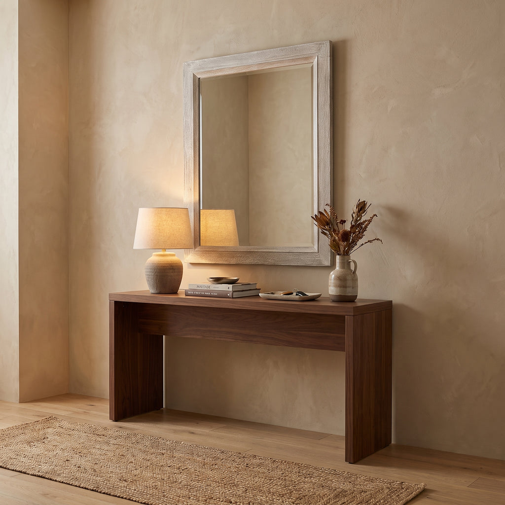 WS62 - Painted Solid Wood Framed Mirror 42_x 32_