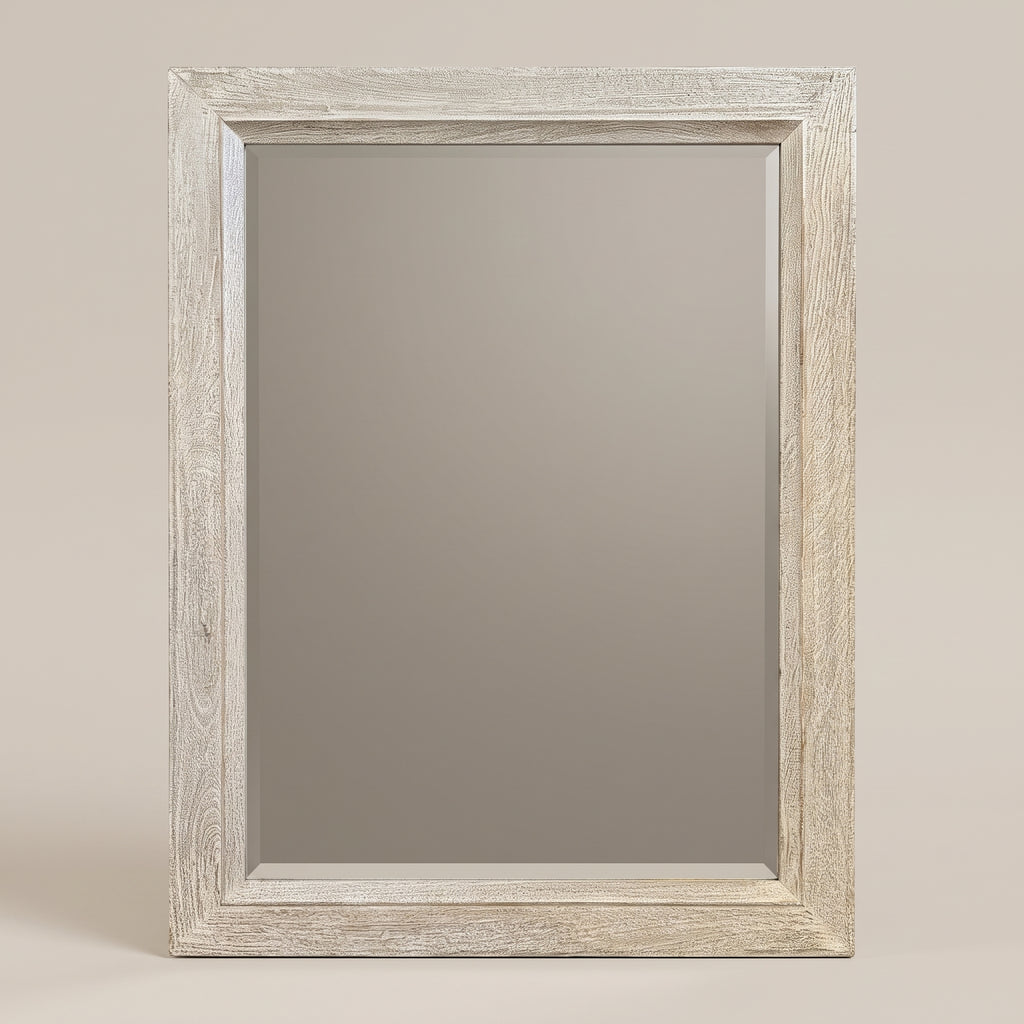 WS62 - Painted Solid Wood Framed Mirror 42_x 32_