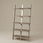 WS71 - Acacia Bookshelf on Metal Frame