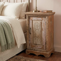 WS71NS - Reclaimed Wood Carved Antique Door