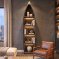 WS72 - Antique Boat Bookcase