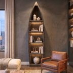 WS72 - Antique Boat Bookcase