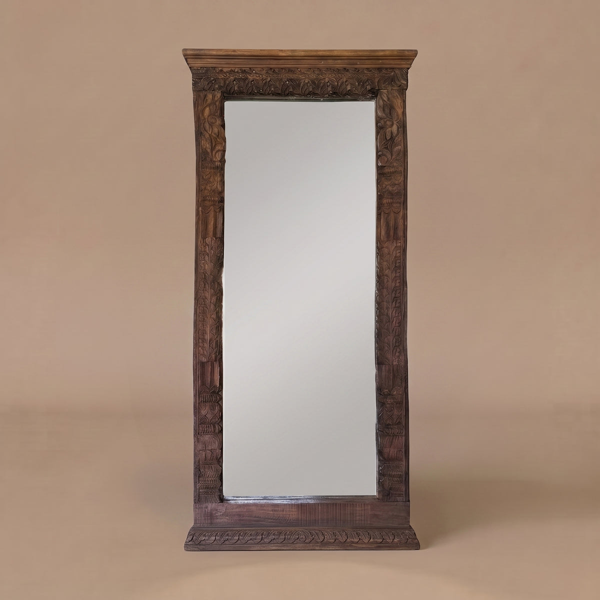 WS73 - Solid Wood Antique Carved Framed 65_x29_3
