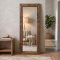 WS78 - Reclaimed Wood Mirror 70_x25_