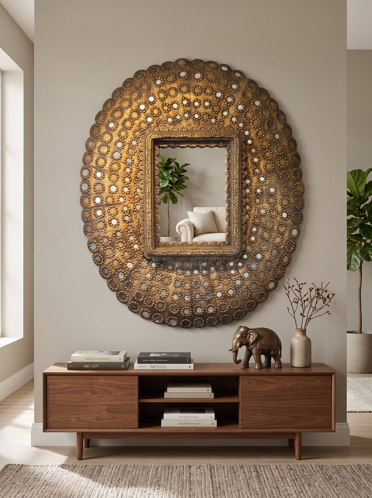 WS RE178 - Royal Palatial Mirror - 57_ x 48_