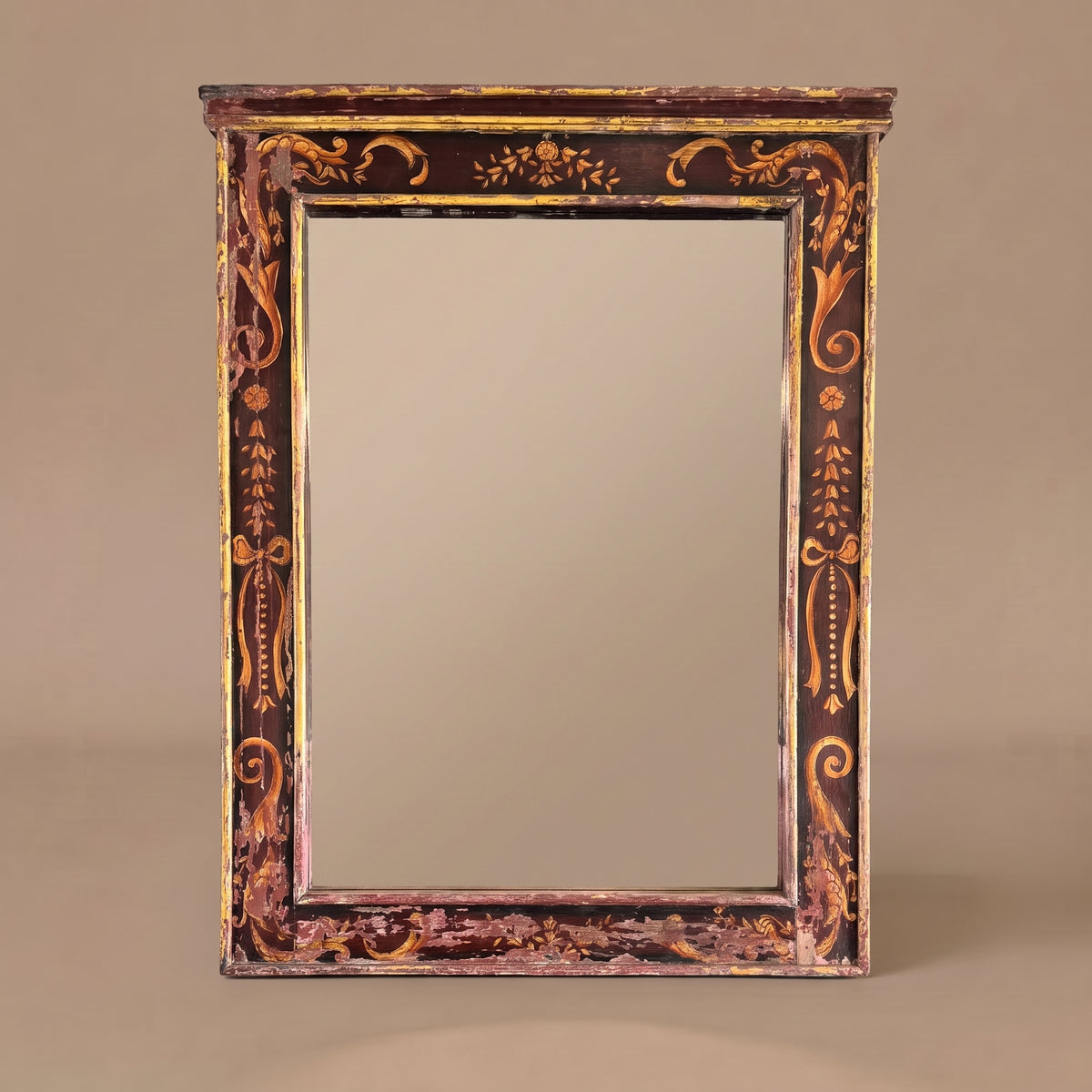 WS S13 - Painted Solid Wood Framed Mirror 44_x32_