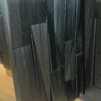 BS05 - Solid Wood Black Finish Buffet