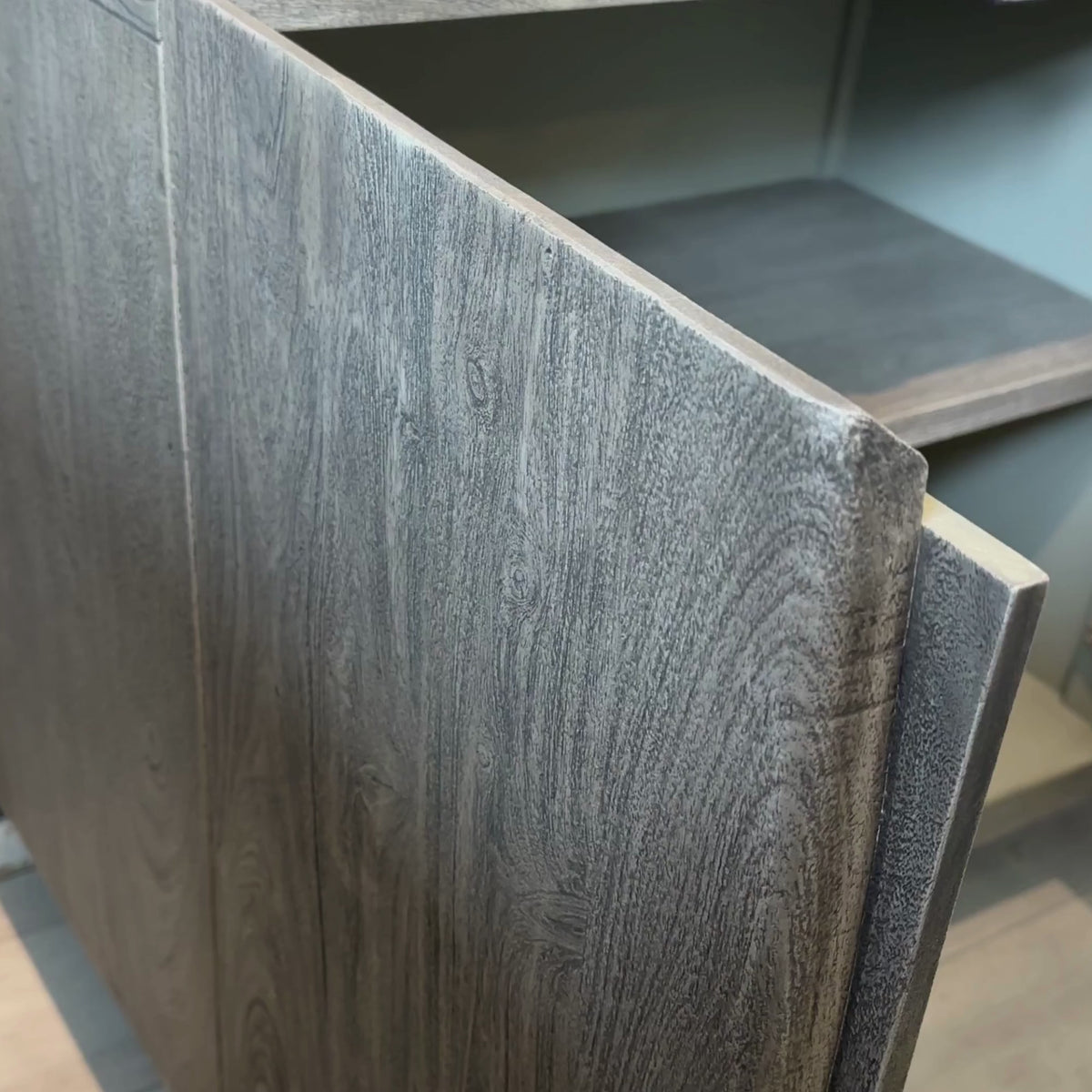 BS02 - Solid Acacia 6 Doors Buffet