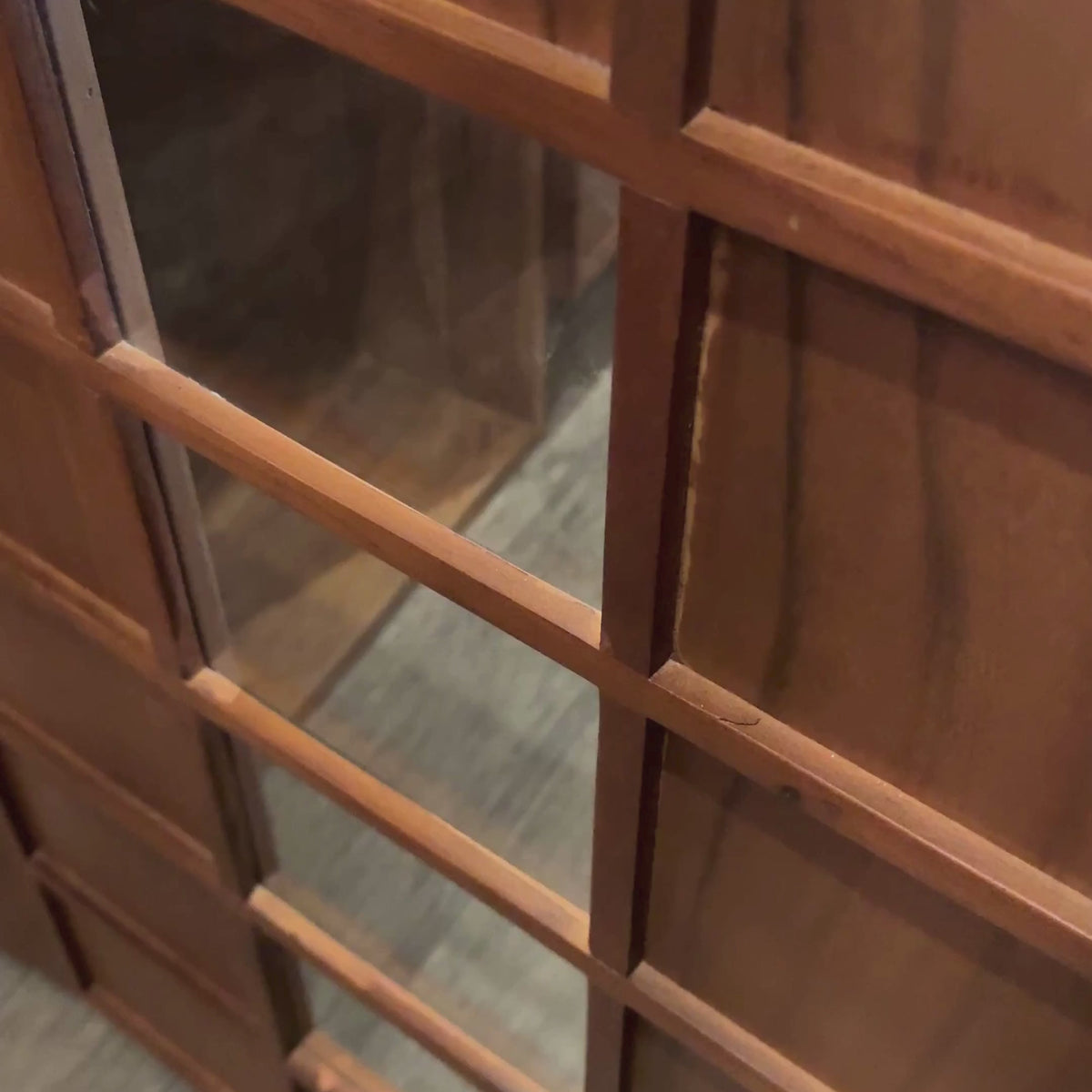 BS07 - Solid Acacia with Glass Buffet
